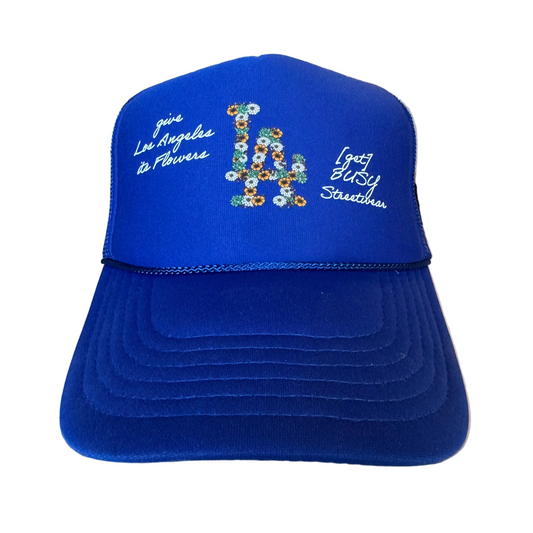 LA FLOWER TRUCKER HAT